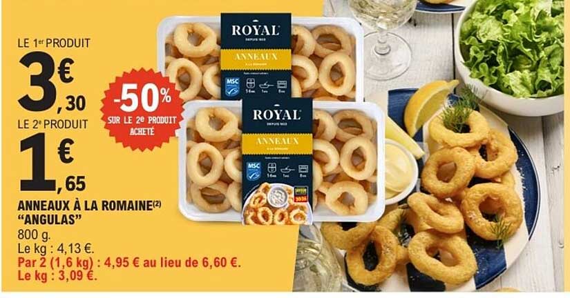 ROYAL ANNEAUX A LA ROMAINE