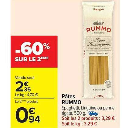 RUMMO Pâtes