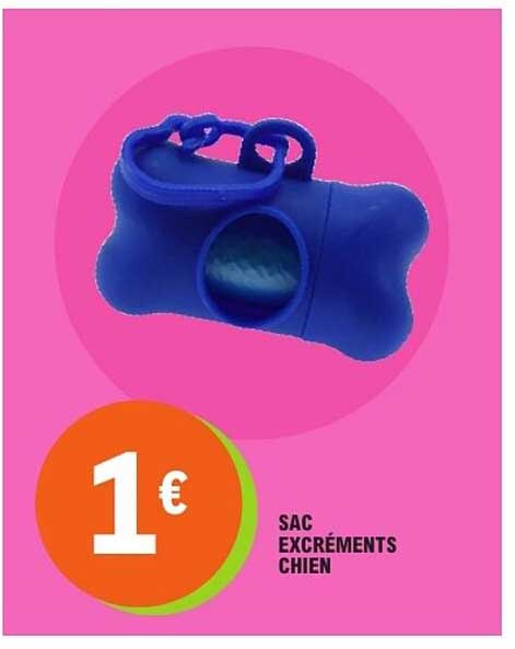 SAC EXCRÉMENTS CHIEN