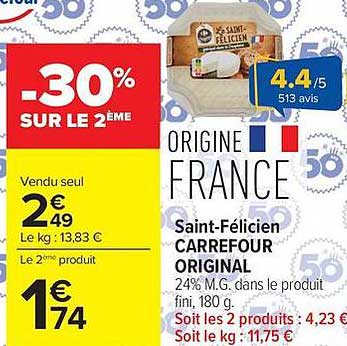 Saint-Félicien CARREFOUR ORIGINAL