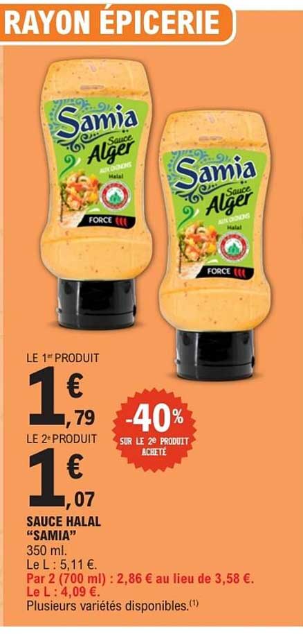 Samia Sauce Alger