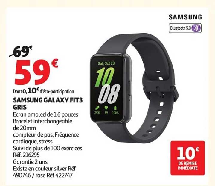 SAMSUNG GALAXY FIT3 GRIS