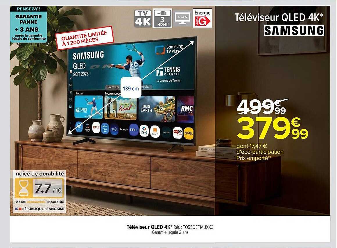 Samsung Téléviseur QLED 4K