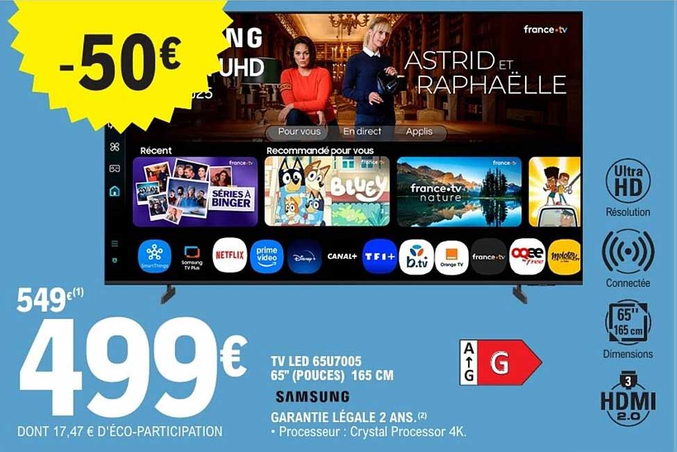 Samsung TV LED 65U7005