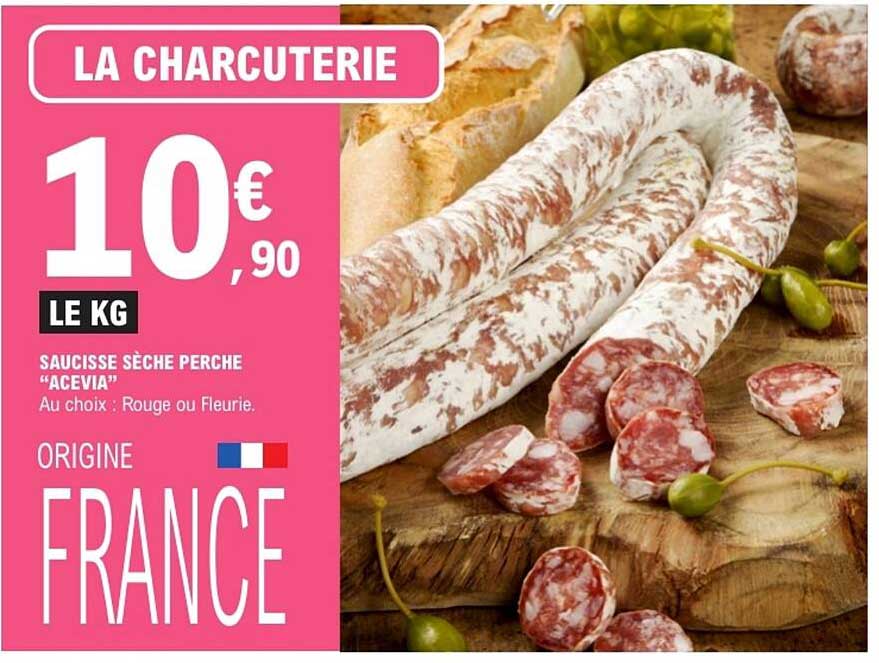 SAUCISSE SÉCHE PERCHE “ACEVIA”