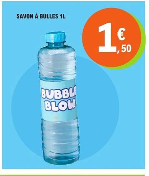 Savon à bulles 1L