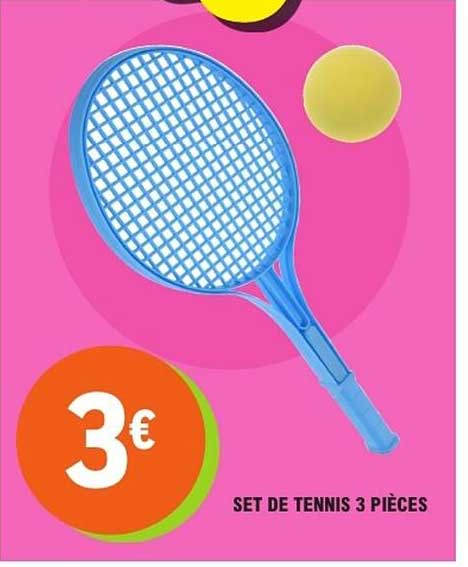 SET DE TENNIS 3 PIÈCES