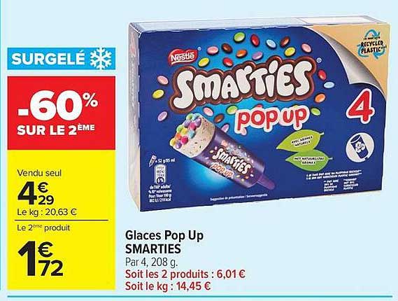 SMARTIES pop up