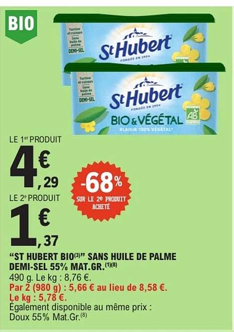 St Hubert BIO & VÉGETAL