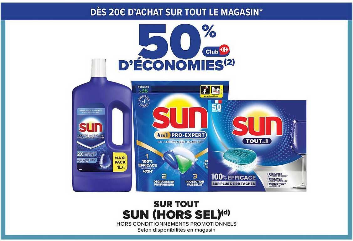 SUN (HORS SEL)