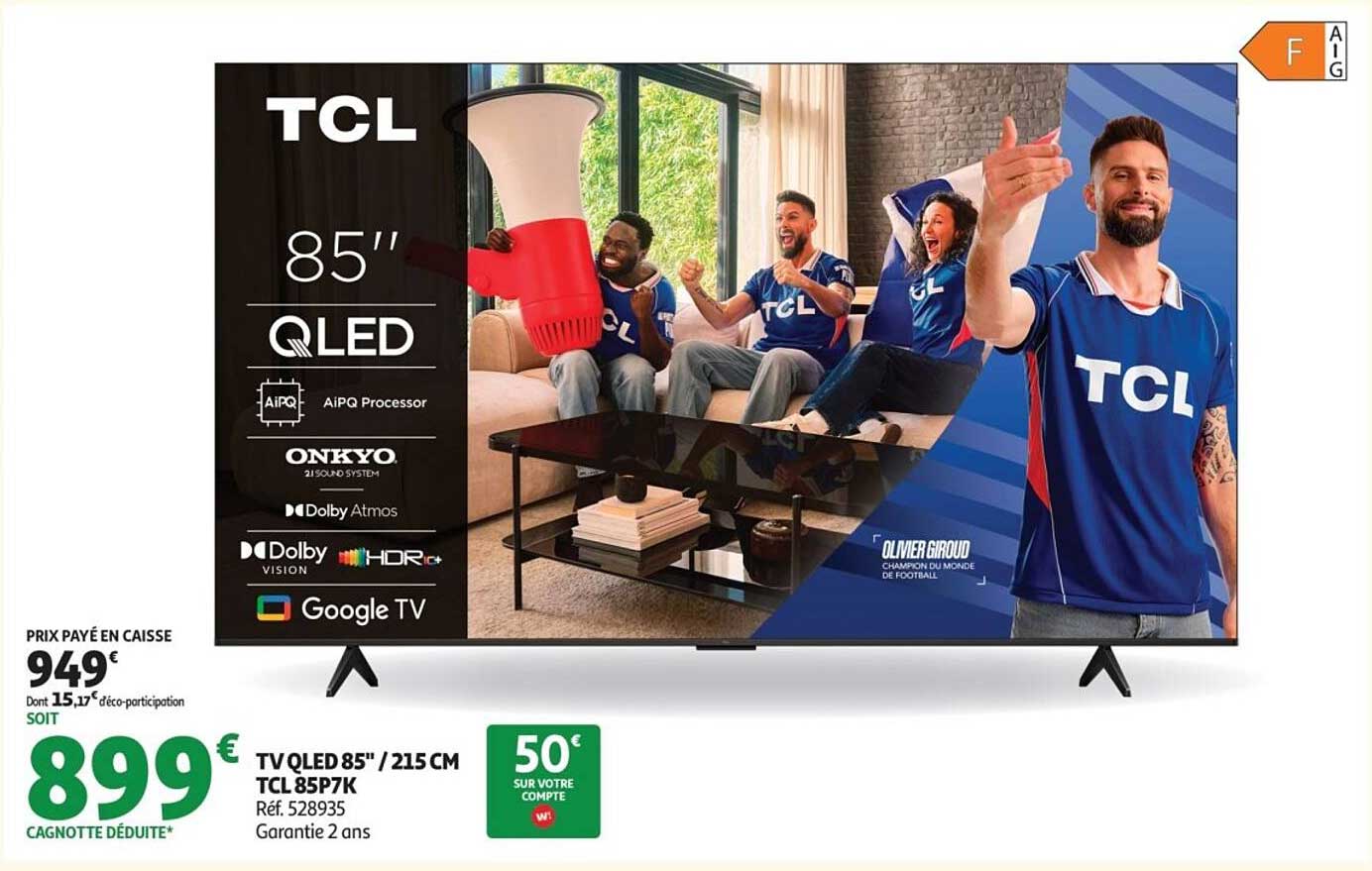 TCL 85'' QLED