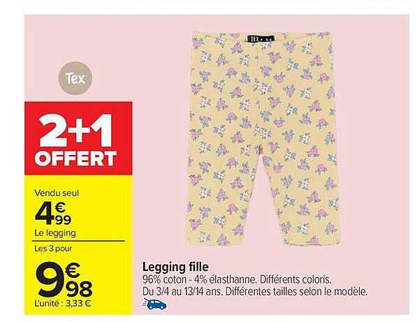Tex Legging fille