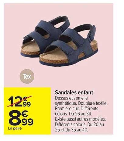 Tex Sandales enfant