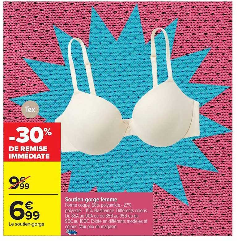 Tex Soutien-gorge femme