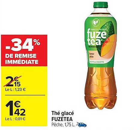Thé glacé FUZETEA