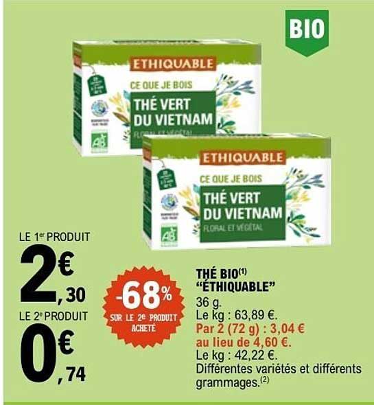 THÉ VERT DU VIETNAM