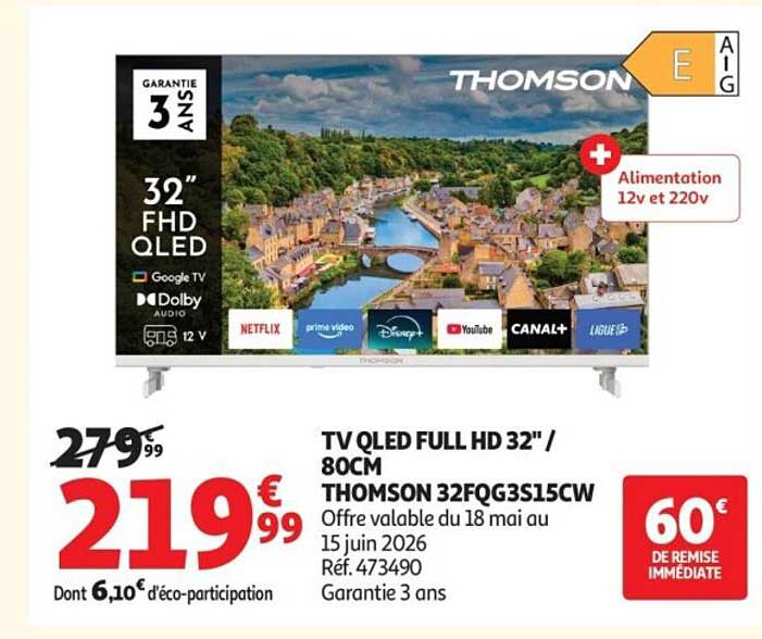 THOMSON 32FQG3S15CW