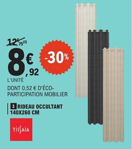 Tisjaia RIDEAU OCCULTANT