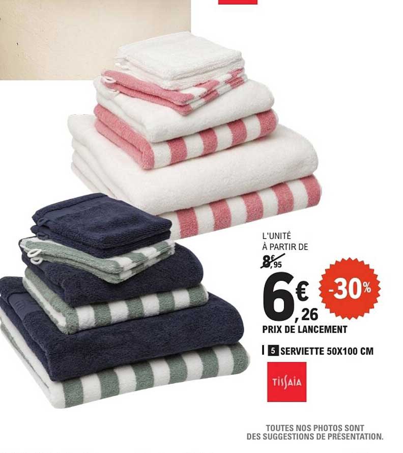 TisSia Serviette 50X100 CM