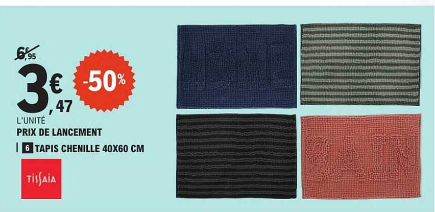 Tissia Tapis Chenille