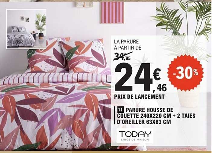 TODAY LINGE DE MAISON