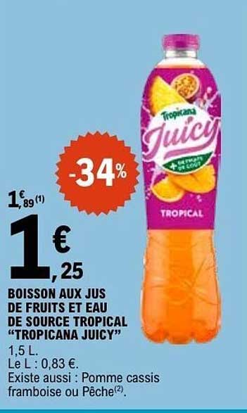 Tropicana Juicy Tropical