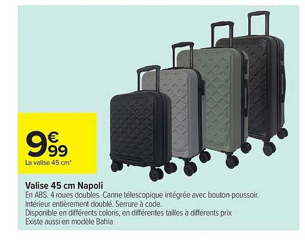 Valise 45 cm Napoli