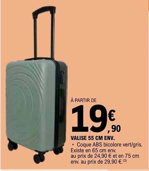 VALISE 55 CM ENV