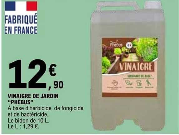 VINAIGRE DE JARDIN "PHÉBUS