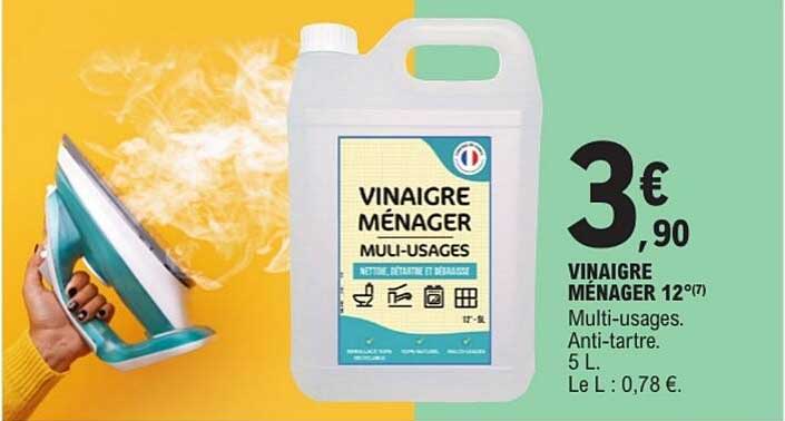 VINAIGRE MÉNAGER MULTI-USAGES