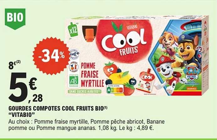 Vitabio Cool Fruits Bio