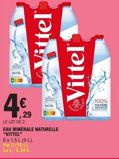 Vittel Eau minérale naturelle
