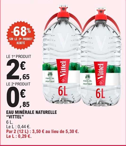 Vittel Eau minérale naturelle