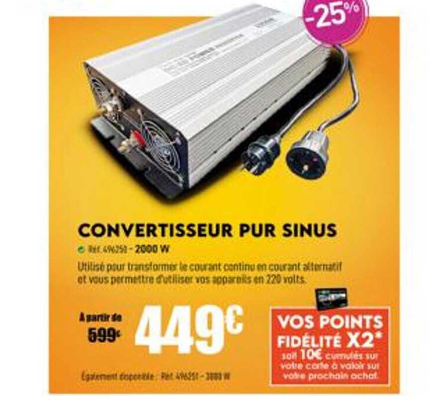 convertisseur pur sinus