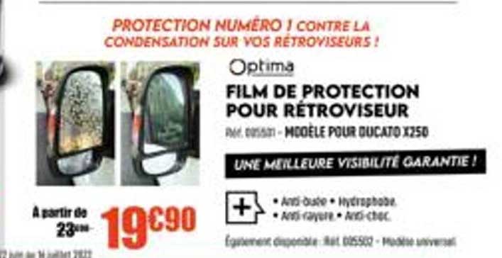 film de protection pour rétroviseur optima