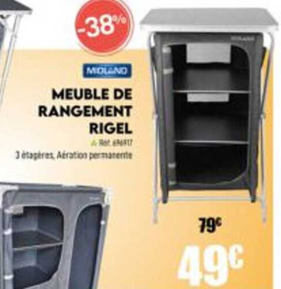 meuble de rangement rigel midland