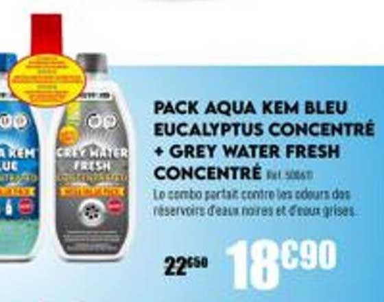 pack aqua kem bleu eucalyptus concentré + grey water fresh concentré
