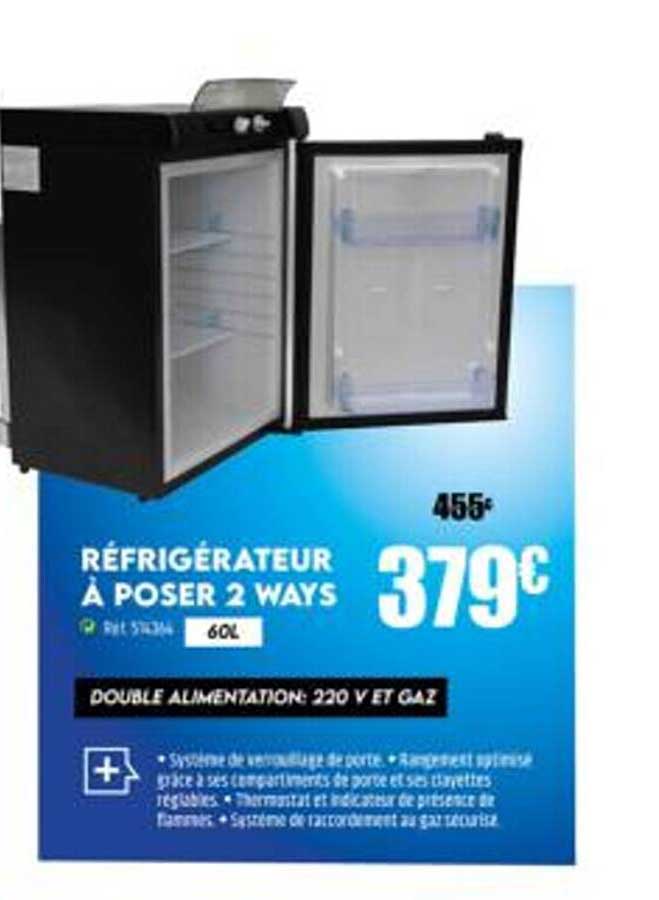 Réfrigérateur à Poser 2 Ways