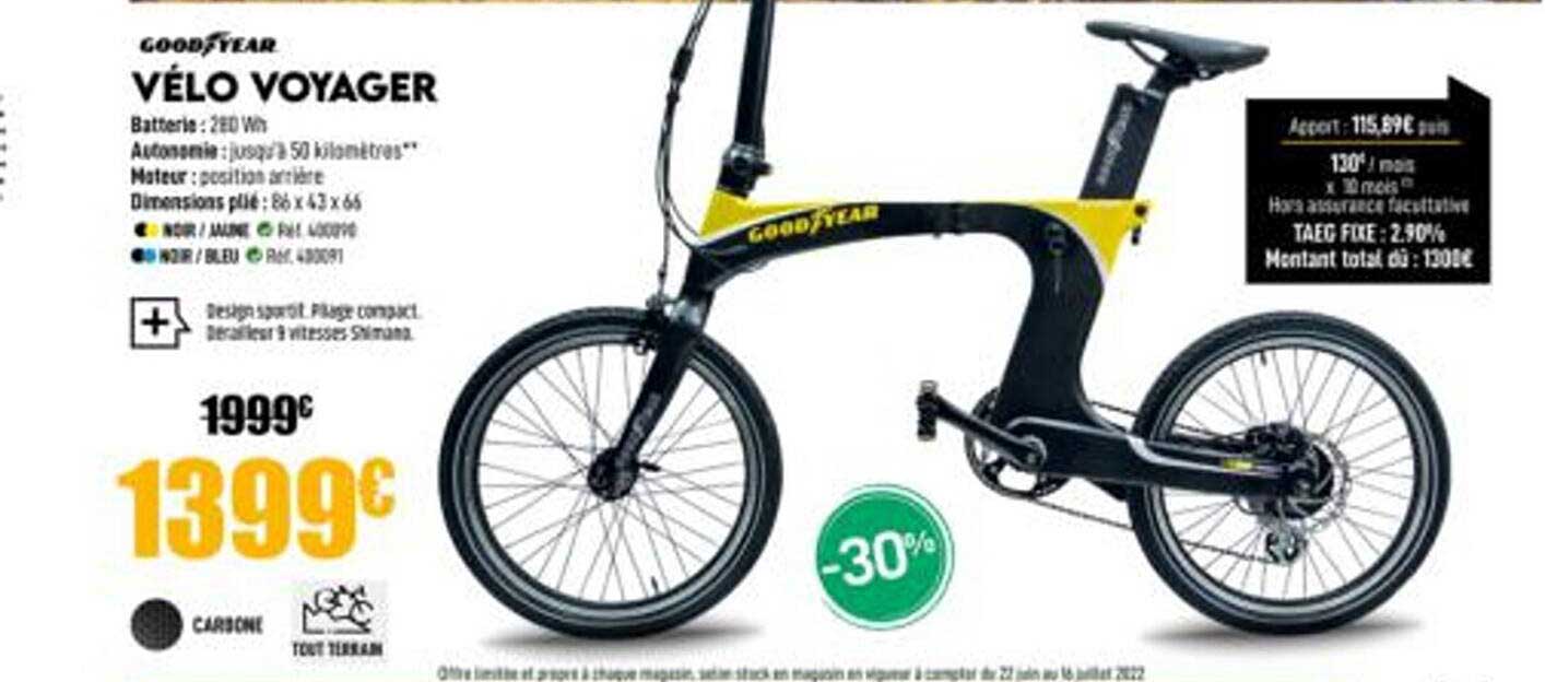 vélo voyager goodyear