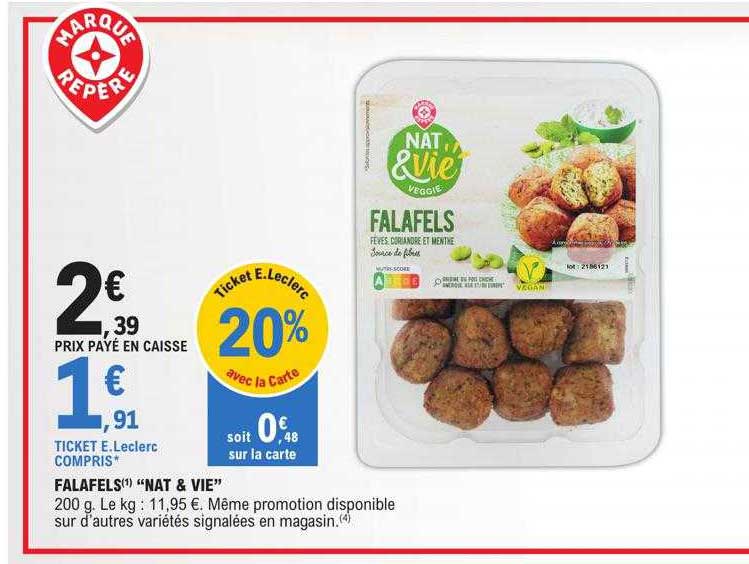 falafels "nat & vie"