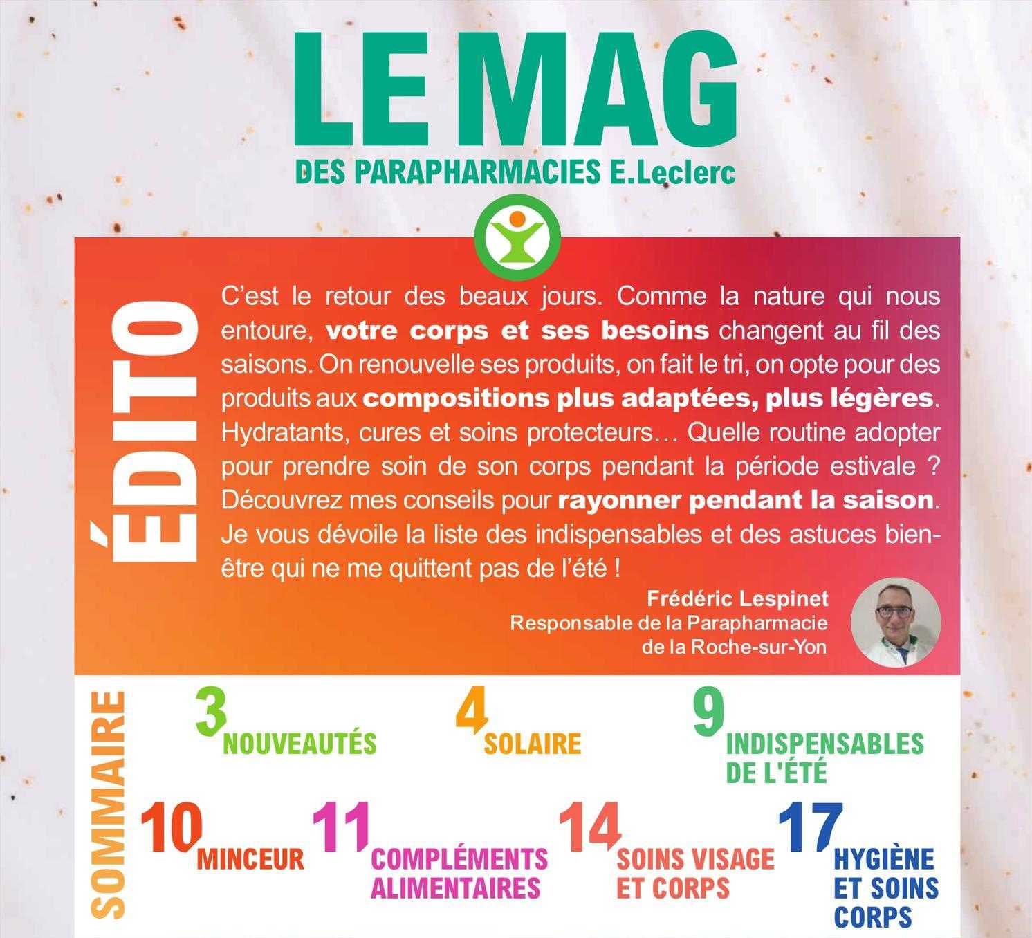 le mag des parapharmacies e.leclerc