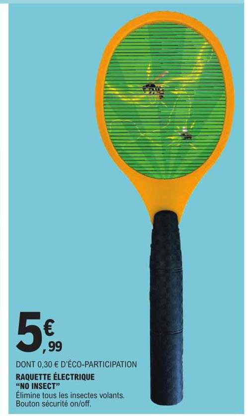 raquette électrique "no insect"