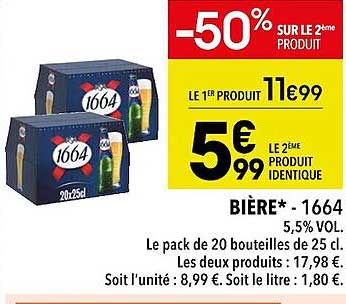 Bière - 1664