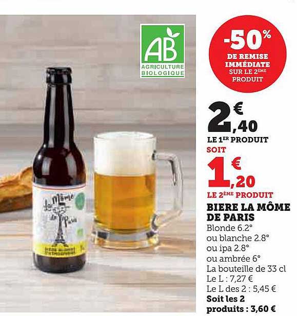 Bière La Môme De Paris