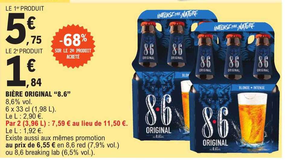 Bière Original "8.6"
