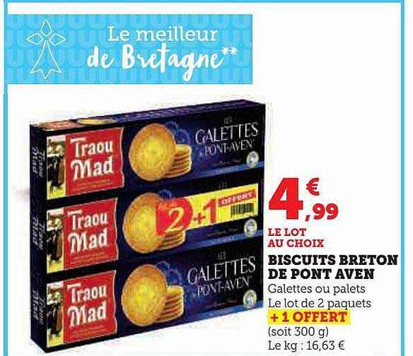 biscuits breton de pont aven