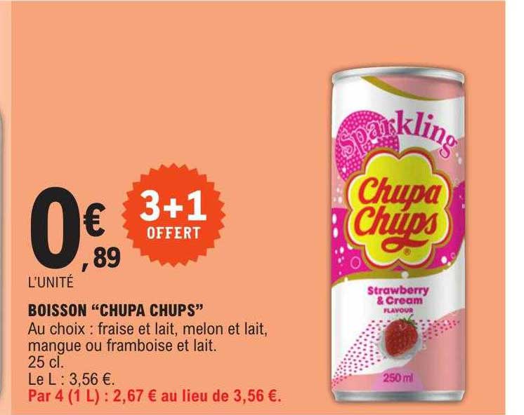 boisson "chupa chups"