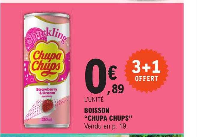 boisson "chupa chups"