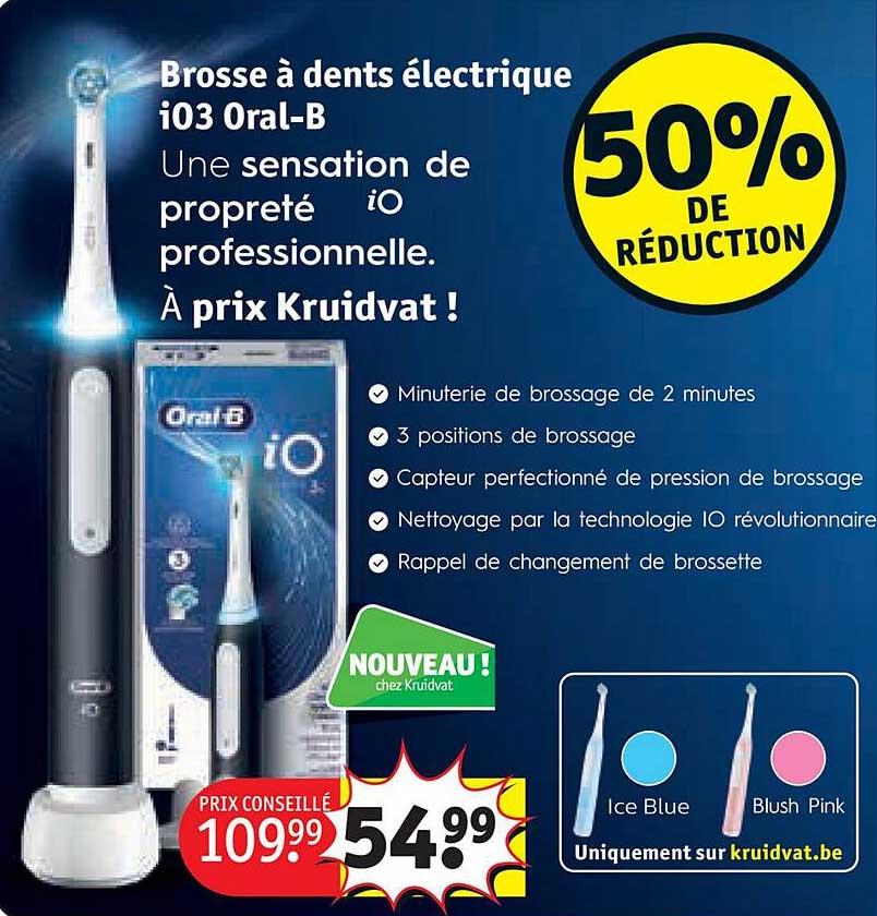 brosse à dents électrique i03 oral-b
