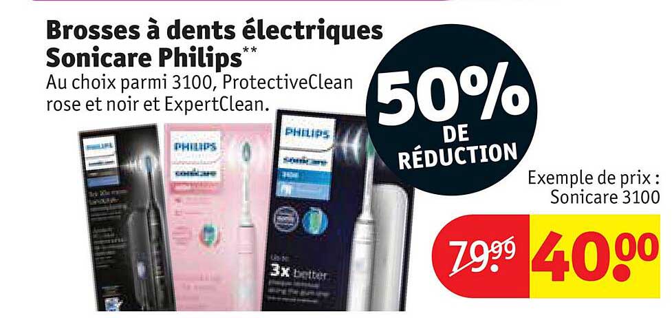 brosses à dents électriques sonicare philips